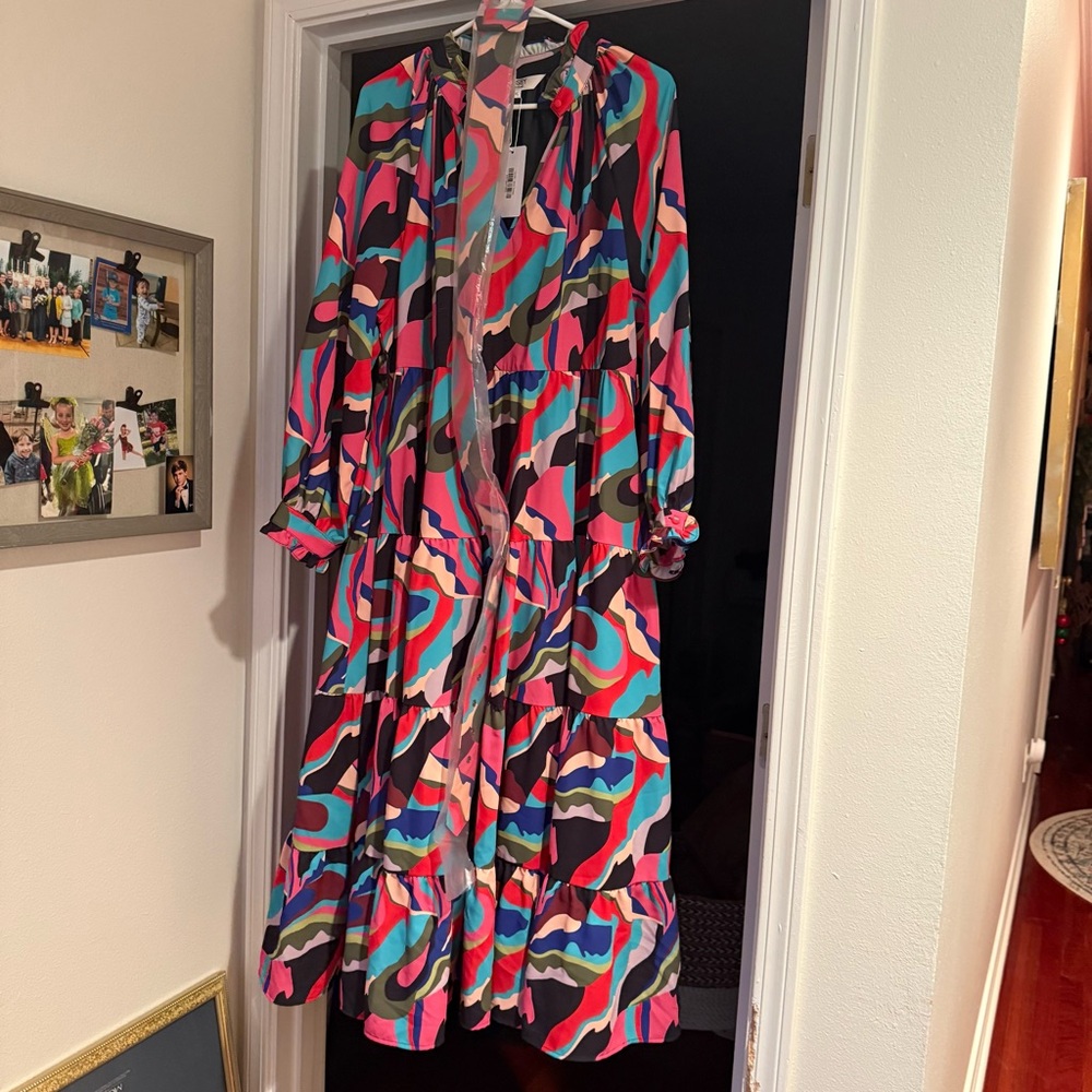 Crosby Multicolor Abstract Dress